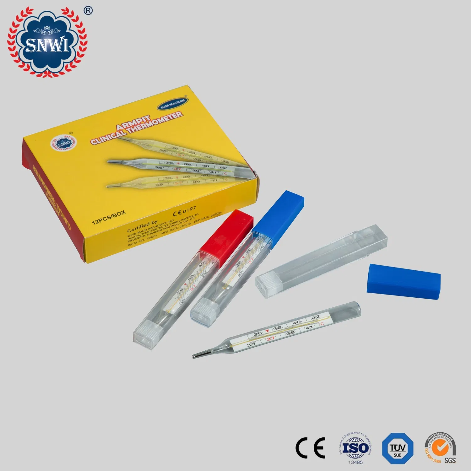 Fabricante da China Fábrica Preço Atacado Termômetro Digital Eletrônico Corporal Clínico para Hospital Médico
