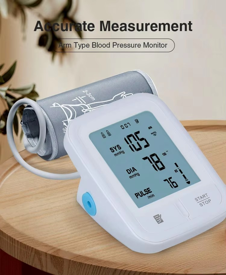 Monitor de Pressão Arterial Digital Sphygmomanômetro Equipamento Médico Doméstico OEM
