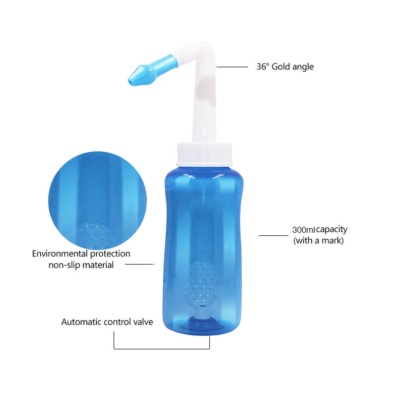 Irrigador Nasal Quente Garrafa de Lavagem Nasal Lavagem Nasal Alívio Sinusal Kit de Lavagem Nasal Neilmed Dilatadores Nasais