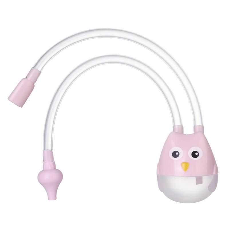 Venda Quente Acessórios de Segurança para Bebês Cartoon Aspirador Nasal Manual Limpa Nariz Bebe Sucção de Muco