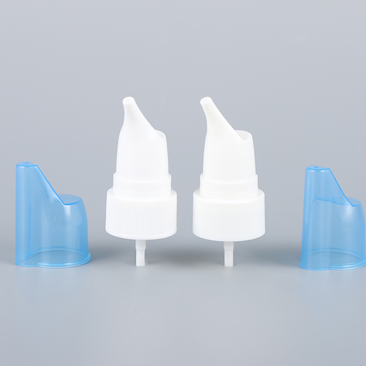 30ml 50ml 70ml Frasco de Spray Nasal com Bomba Manual Vazio de Plástico Redondo e Durável para Solução Salina Normal
