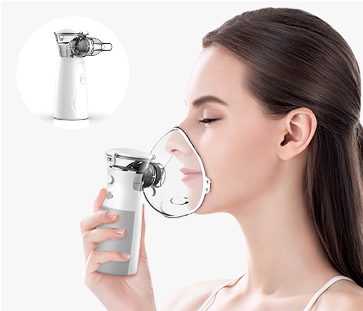 Nebulizador Ultrassônico Portátil Médico Alivia Sintomas de Asma