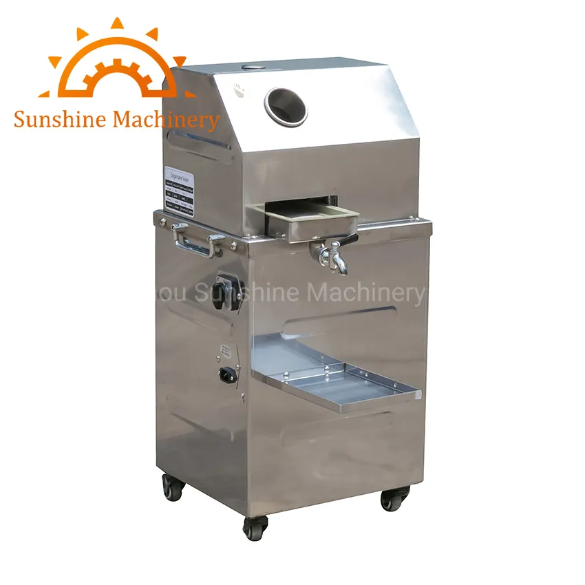 Máquina Automática de Suco de Cana de Açúcar Extrator de Suco de Cana Elétrico