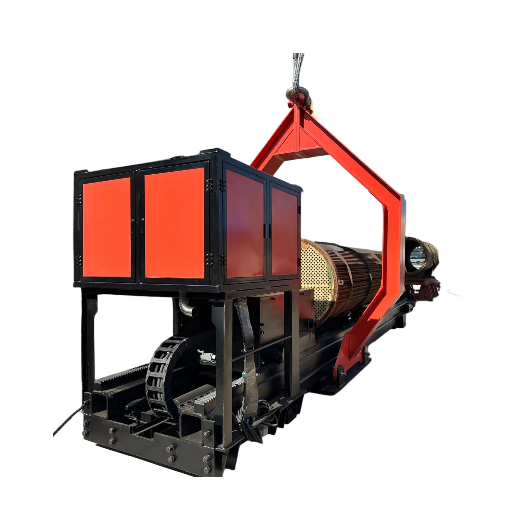 Baixo Ruído 25 Ton para 105 Ton Extrator de Cabo Aéreo Elétrico Sem Fio Com Controle Remoto Soco Hidráulico Estável Força Poderosa