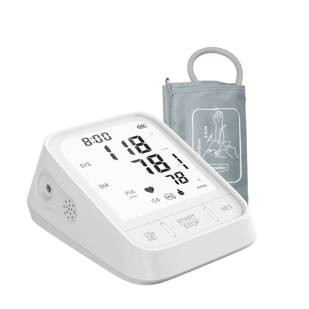 Monitor de Pressão Arterial Digital OEM Elétrico para Uso Doméstico Esfigmomanômetro Médico
