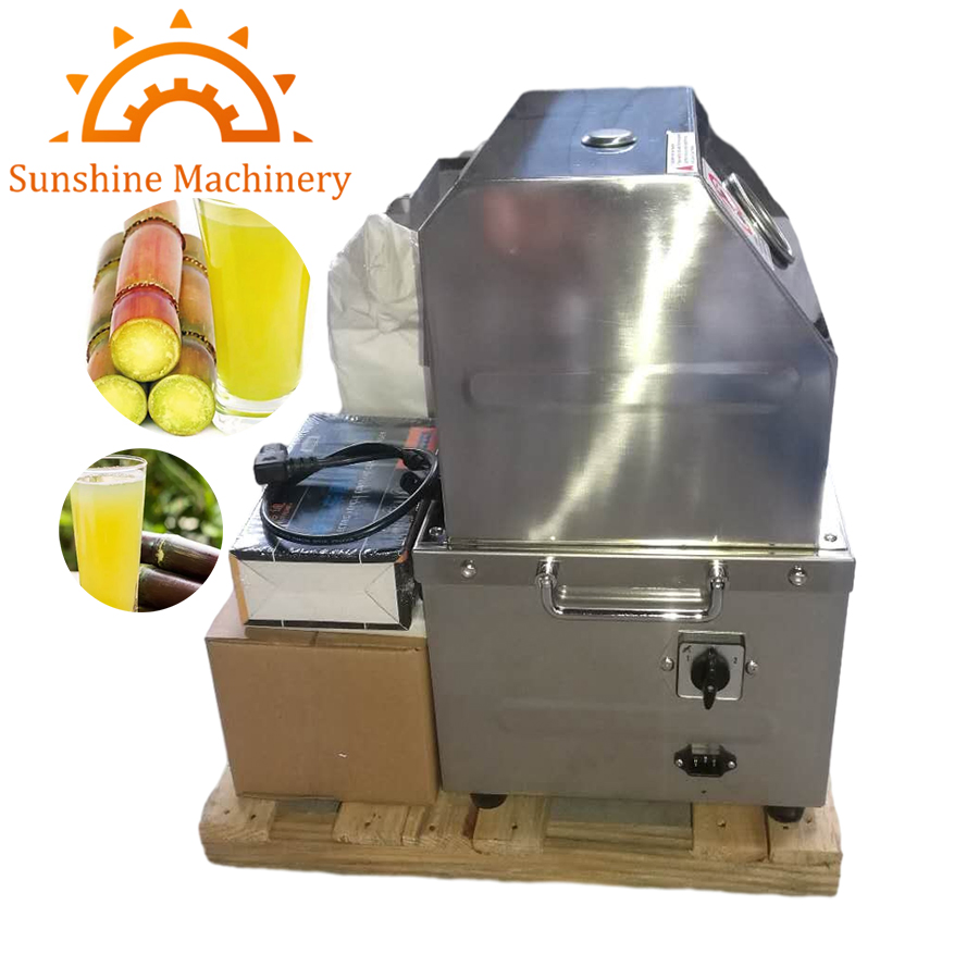 Máquina Automática de Suco de Cana de Açúcar Extrator de Suco de Cana Elétrico