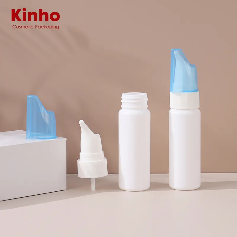 60ml Frasco de Spray Nasal de Plástico HDPE