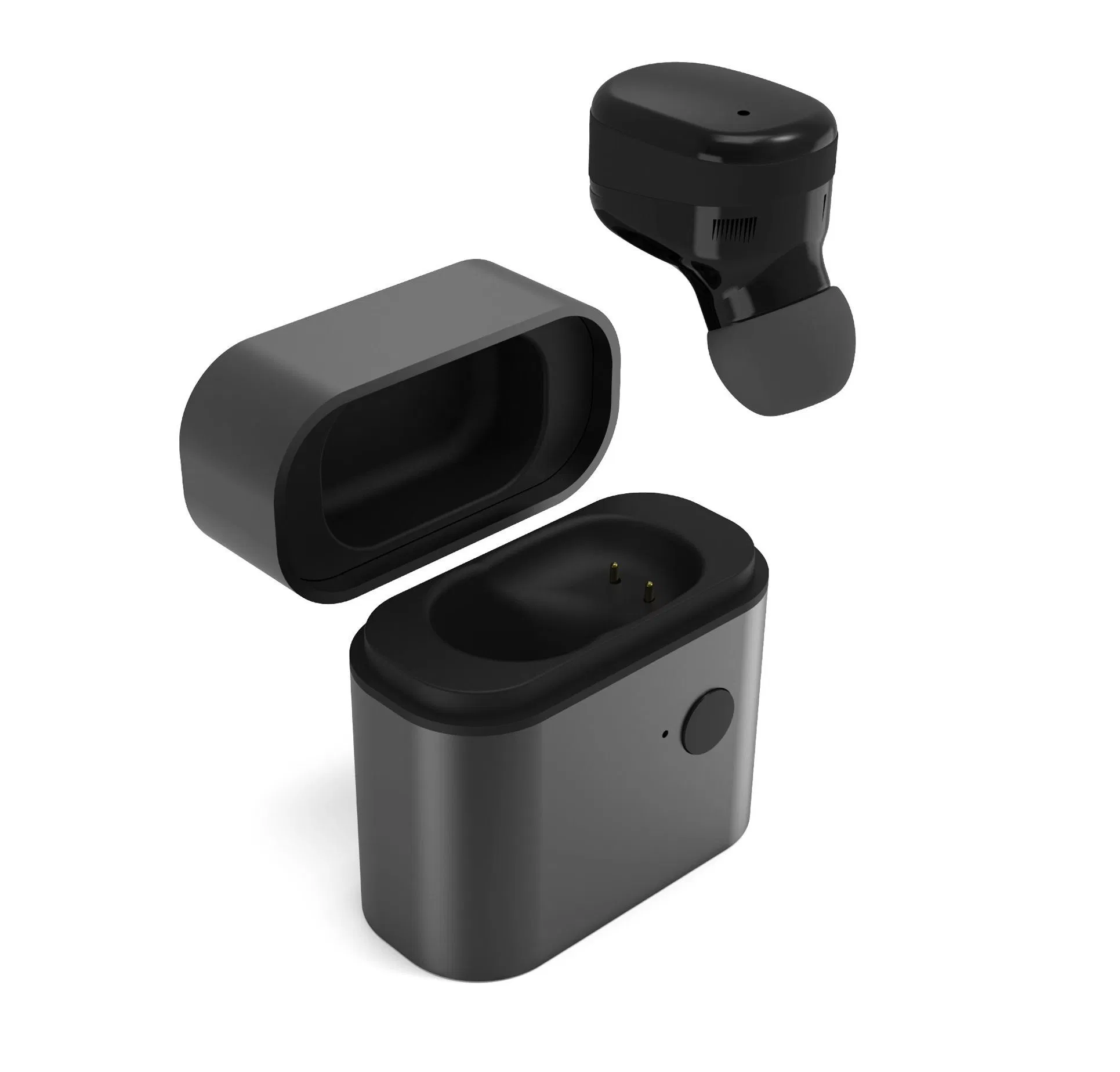 Amplificador Auditivo Recarregável Intra-auricular por Atacado, Ipx-6 À Prova d'Água para Idosos Ativos em Busca de Amplificação Discreta