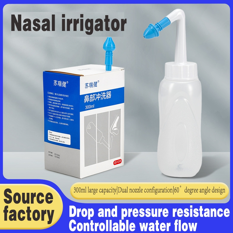 Máquina de Irrigação Nasal Sal Nasal para Tratamento de Rinite e Sinusite