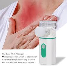 Equipamento Médico Homecare Nebulizador Ultrassônico Portátil USB Inalador Nebulizador de Malha
