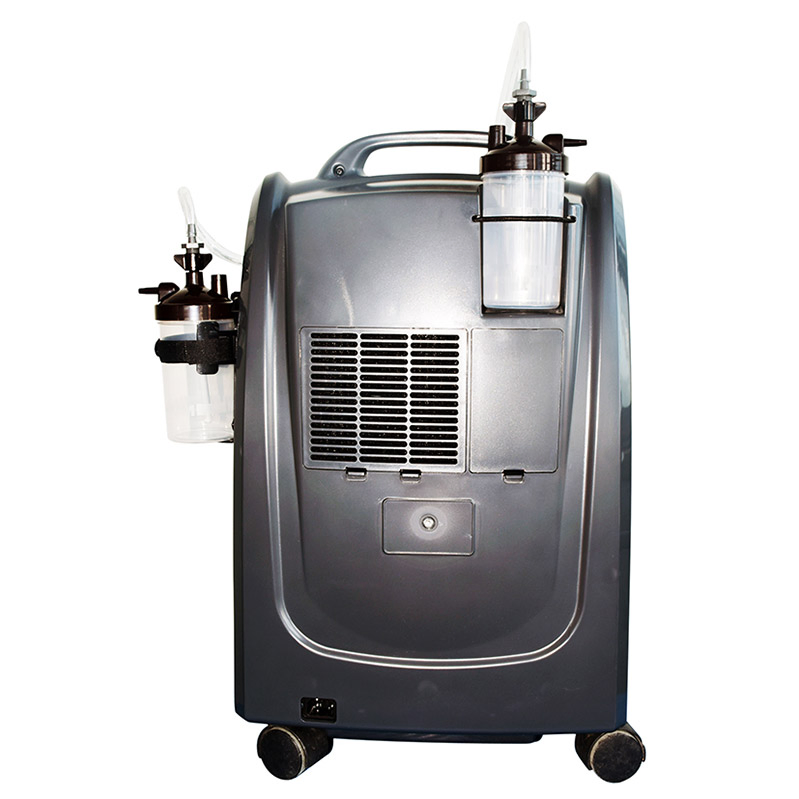 Aerti Medical 10L 8L 5L 3L Equipamento Hospitalar de Duplo Fluxo Máquina de Terapia Física Gerador de Oxigênio Concentrador de Oxigênio Portátil (Ae-10)
