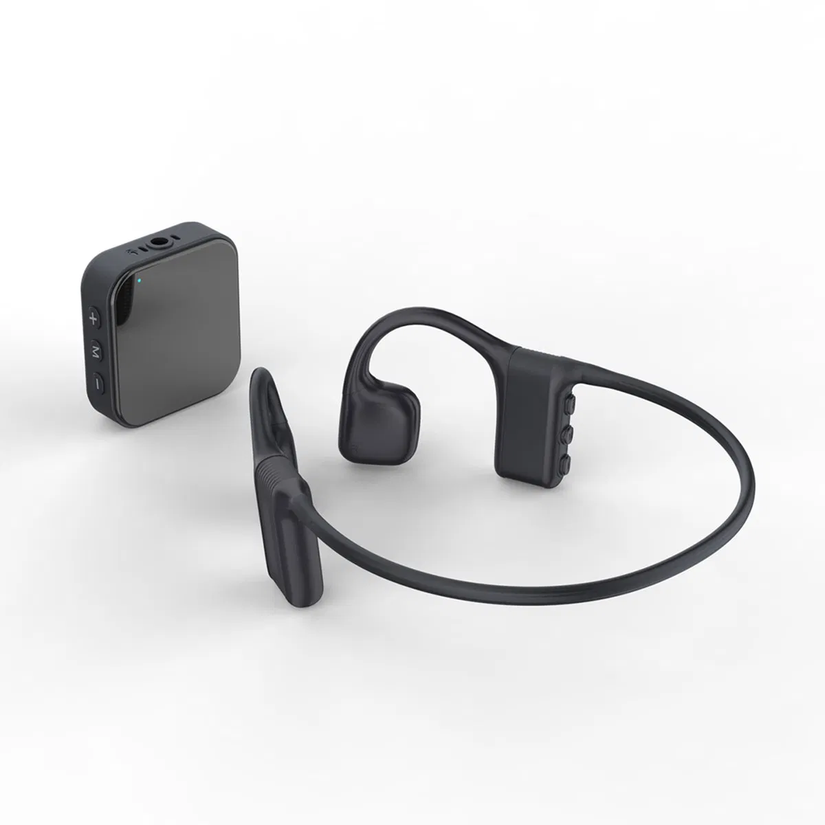 My-101 Fone de Ouvido por Condução Óssea Portátil Assistente Auditivo Amplificador de Som Microfone Bluetooth 6.0 Combinação de Equipamentos de Escuta