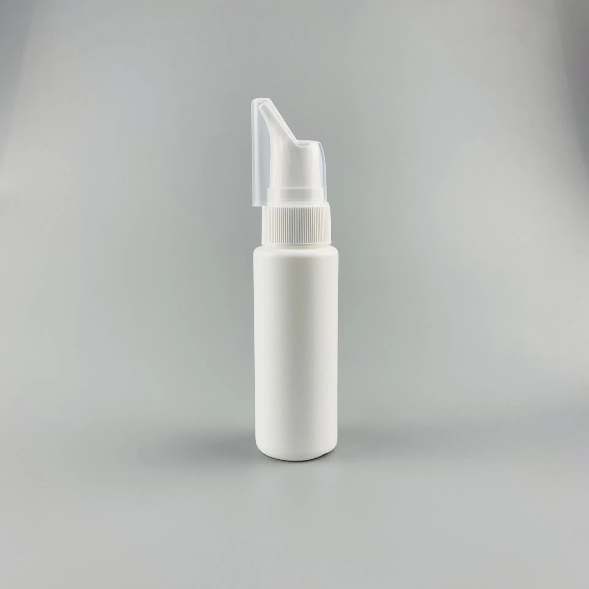 30ml 50ml 70ml Frasco de Spray Nasal com Bomba Manual Vazio de Plástico Redondo e Durável para Solução Salina Normal