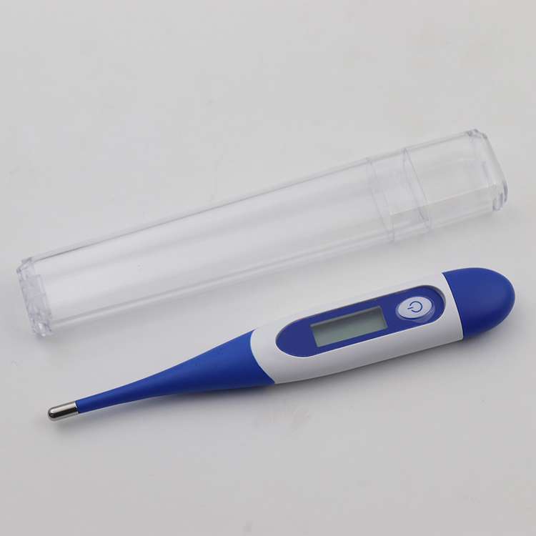 Fabricante da China Atacado Preço Barato Termômetro Digital Clínico Portátil para Axila, Retal e Oral Eletrônico com Ponta Flexível e Macia com CE FDA