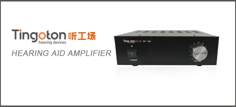 Máquina de Teste de Audição para Melhoria de Voz Tingoton Amplificador de Potência de Áudio para Vra