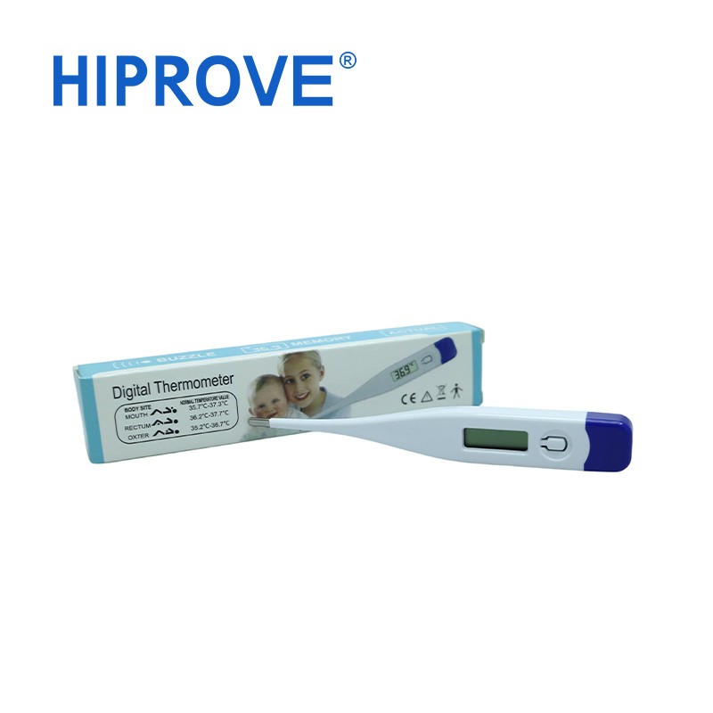 Termômetro Digital Médico Clínico Eletrônico de Temperatura Corporal para Adulto e Criança