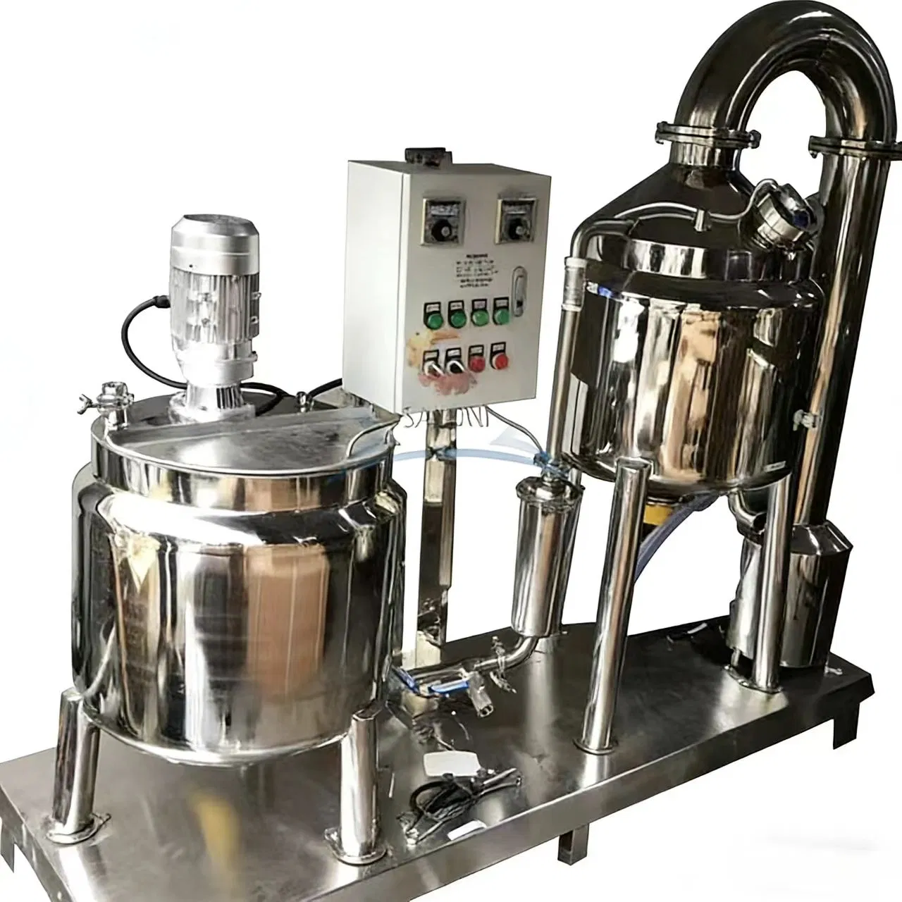 Linha de Extrator de Filtro de Mel Automático em Aço Inoxidável com Processamento de Alimentos a Vácuo