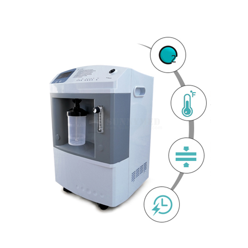 Sy-I061_Vet Preço de Fábrica Concentrador de Oxigênio Portátil Médico 5L