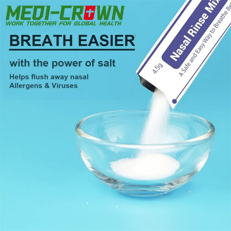Frasco de Lavagem Nasal, Potinho de Neti, Rinite, Irrigador Nasal, Fluido para Cheirar