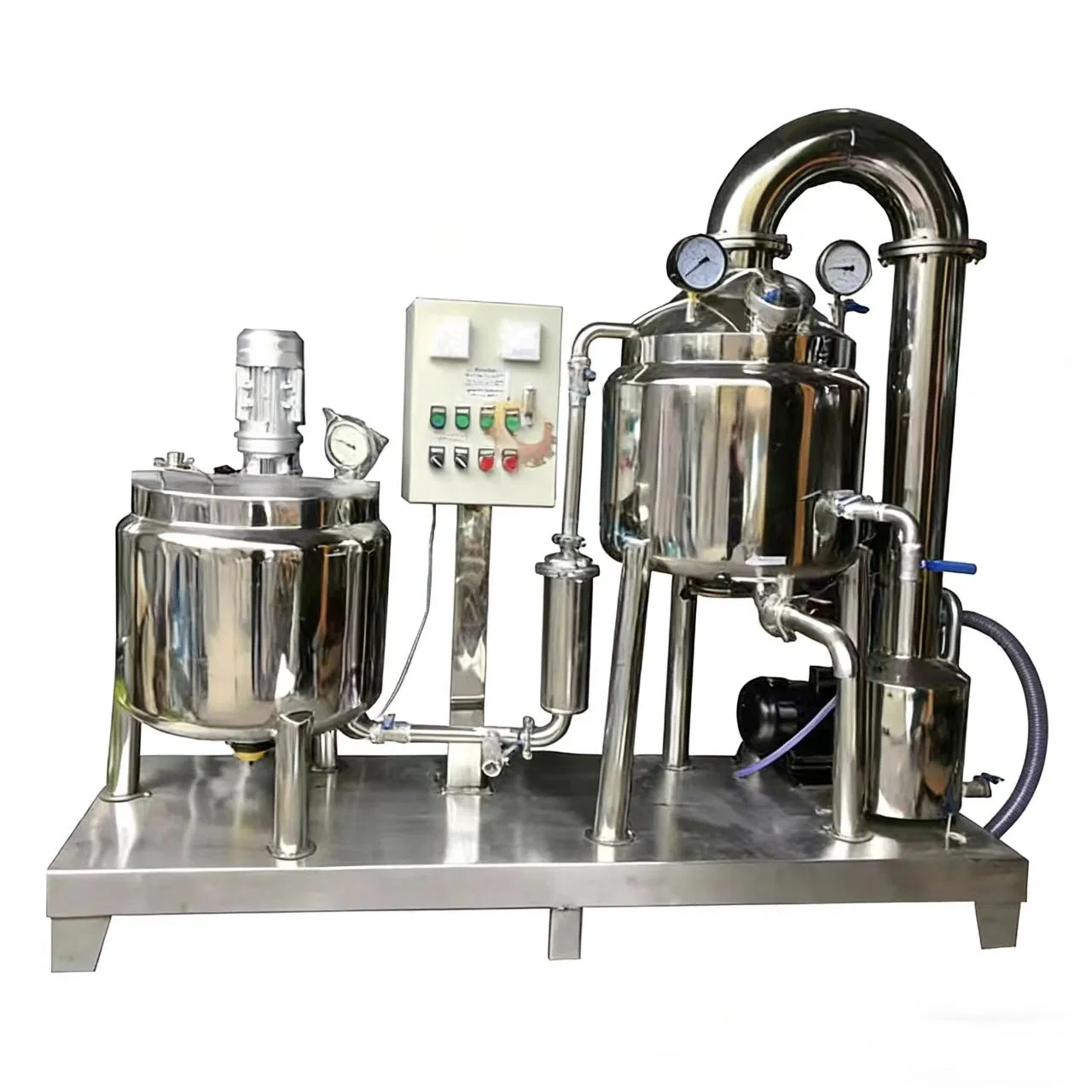 Linha de Extrator de Filtro de Mel Automático em Aço Inoxidável com Processamento de Alimentos a Vácuo