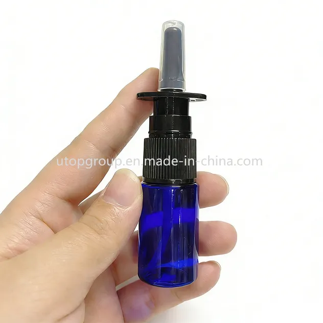 10ml Frascos de Spray Nasal Plástico Branco Vazio