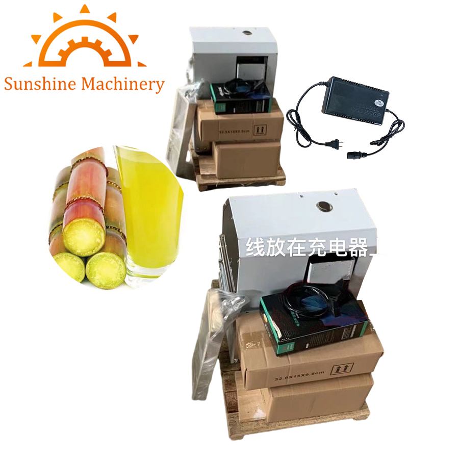 Máquina Automática de Suco de Cana de Açúcar Extrator de Suco de Cana Elétrico