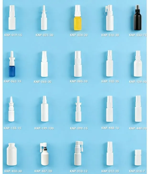 Opções de Spray Nasal