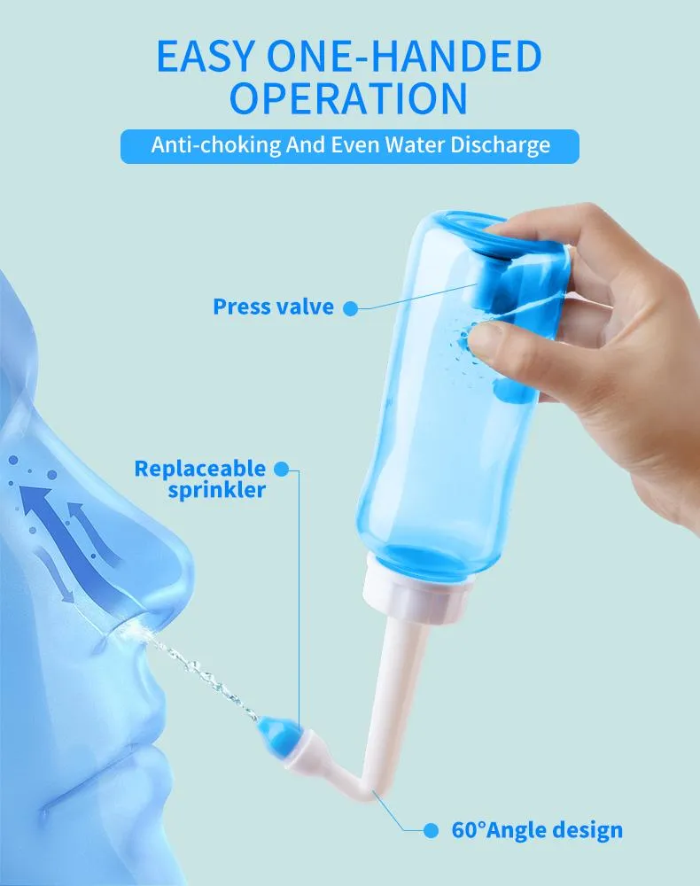 Irrigador Nasal Garrafa de Irrigação 3