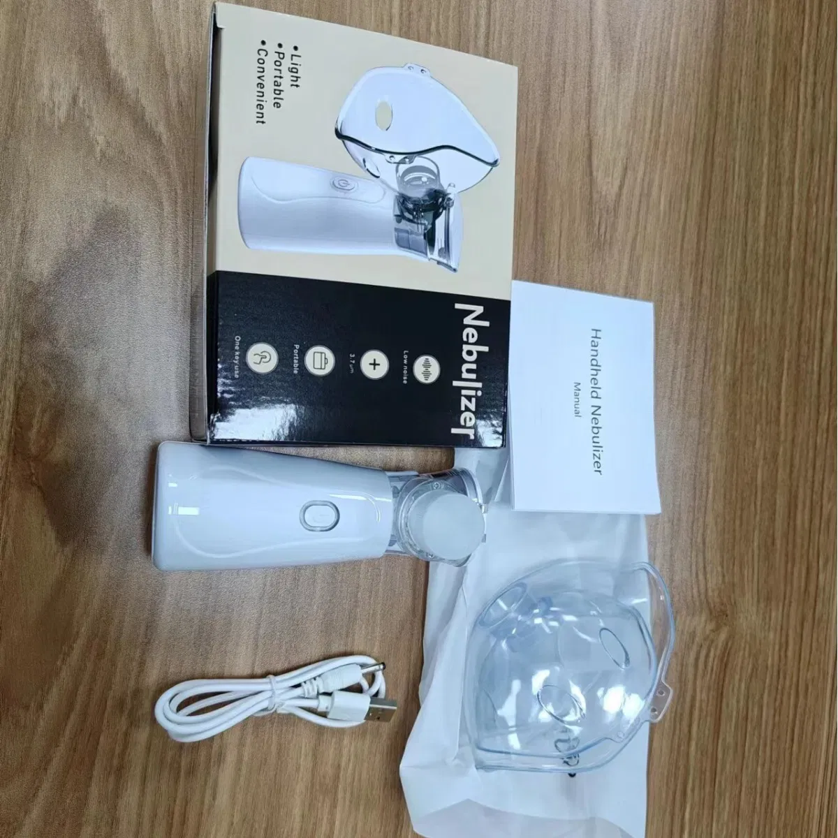 Nebulizador Ultrassônico Portátil Médico Alivia Sintomas de Asma