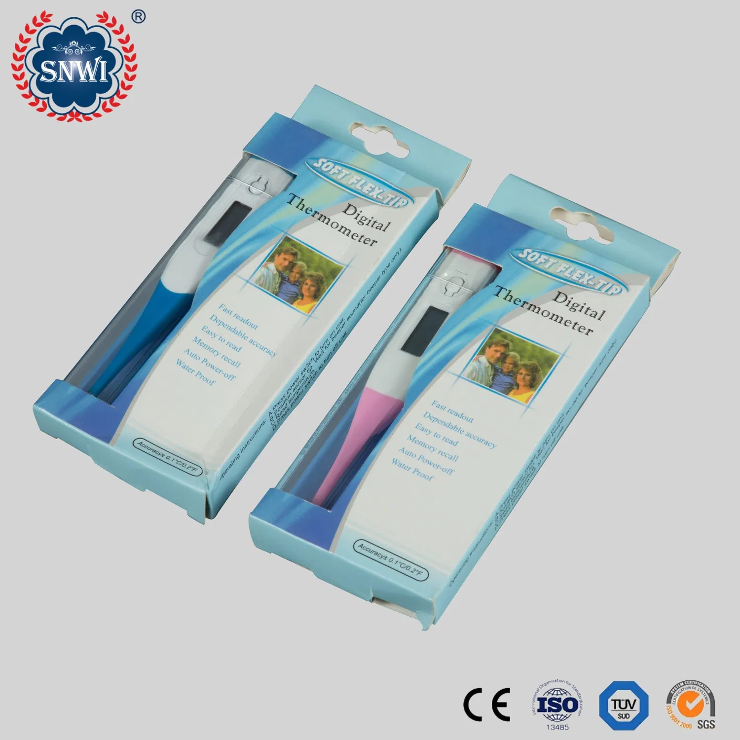 Fabricante da China Fábrica Preço Atacado Termômetro Digital Eletrônico Corporal Clínico para Hospital Médico
