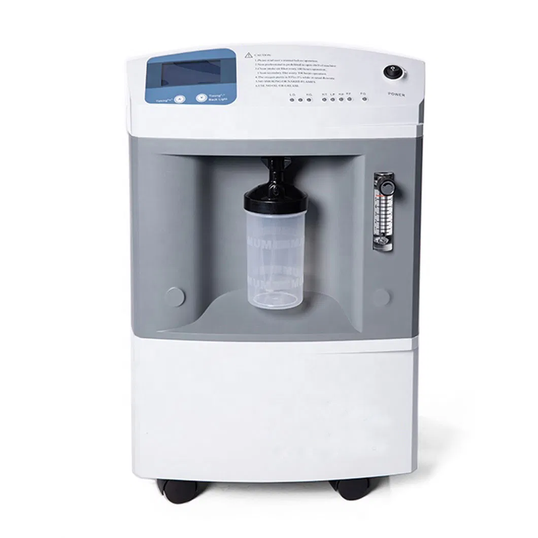 Hospital Produzindo Equipamento de Oxigênio Uso Médico Portátil 5L Concentrador de Oxigênio