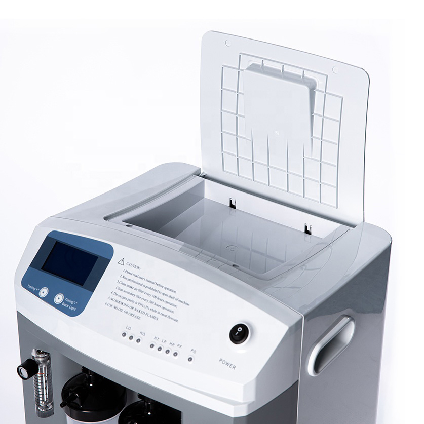 Hospital Produzindo Equipamento de Oxigênio Uso Médico Portátil 5L Concentrador de Oxigênio