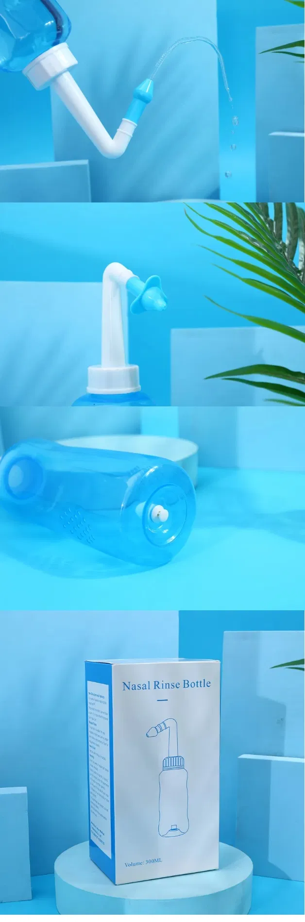 Garrafa de Lavagem Nasal Manual