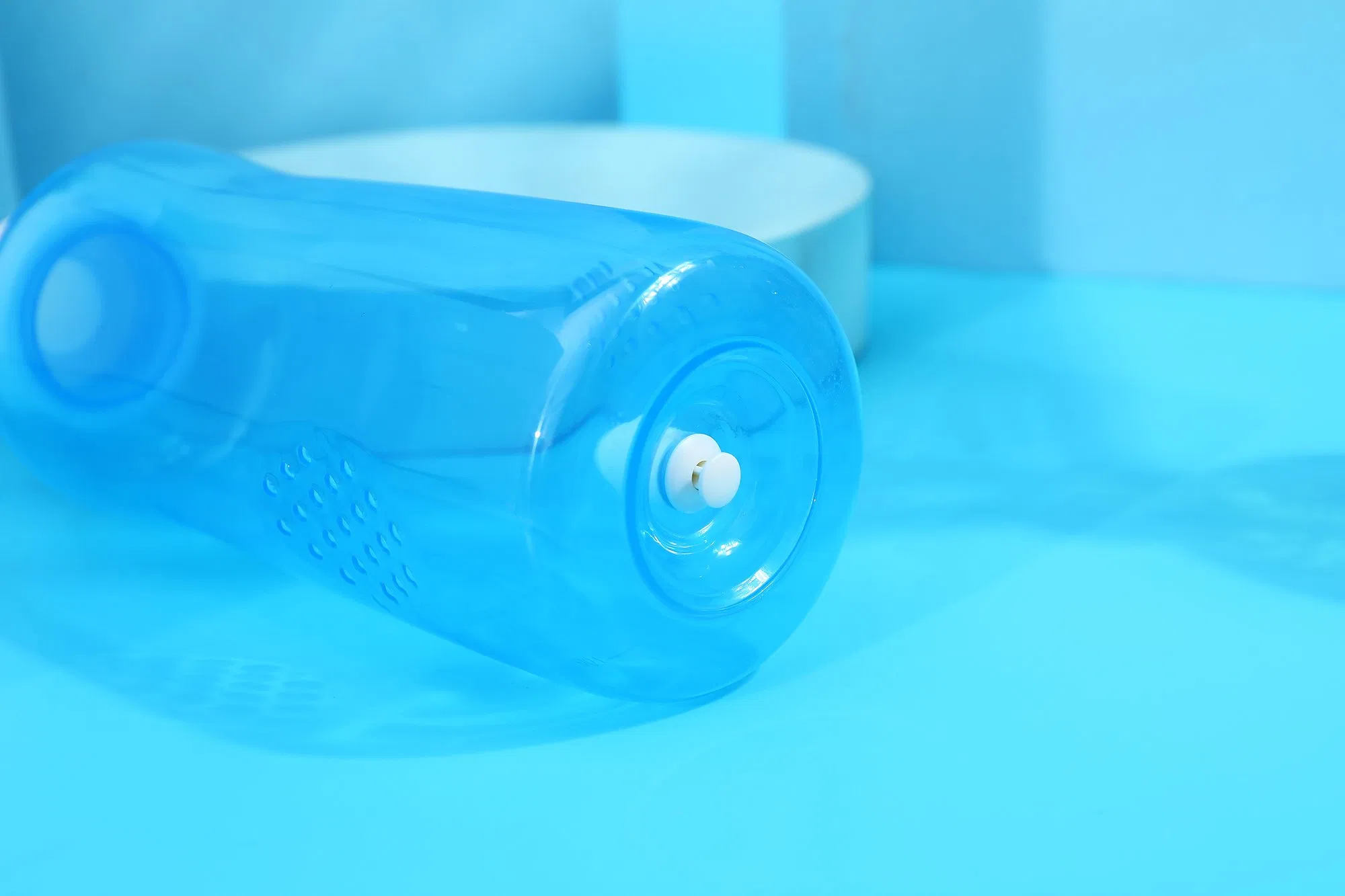 300ml 500ml Lavador Nasal Manual para Uso Doméstico com Válvula, Garrafa de Irrigação Nasal Plástica com Duas Pontas