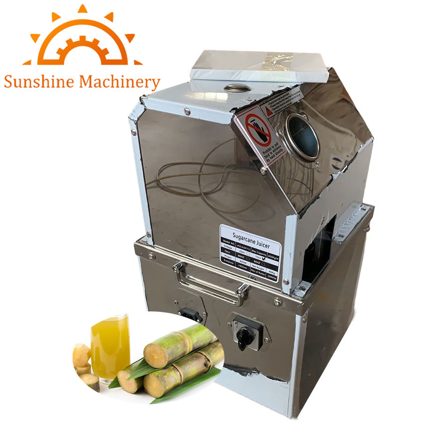 Máquina Automática de Suco de Cana de Açúcar Extrator de Suco de Cana Elétrico