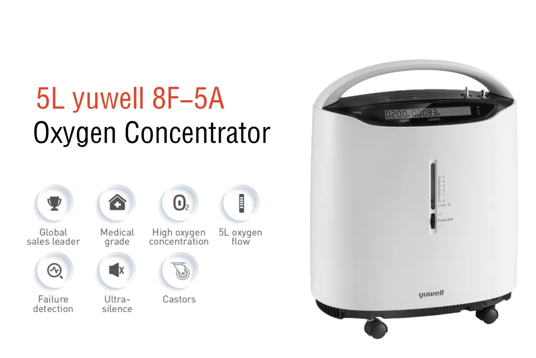 Concentrador de Oxigênio Portátil Pequeno 5L