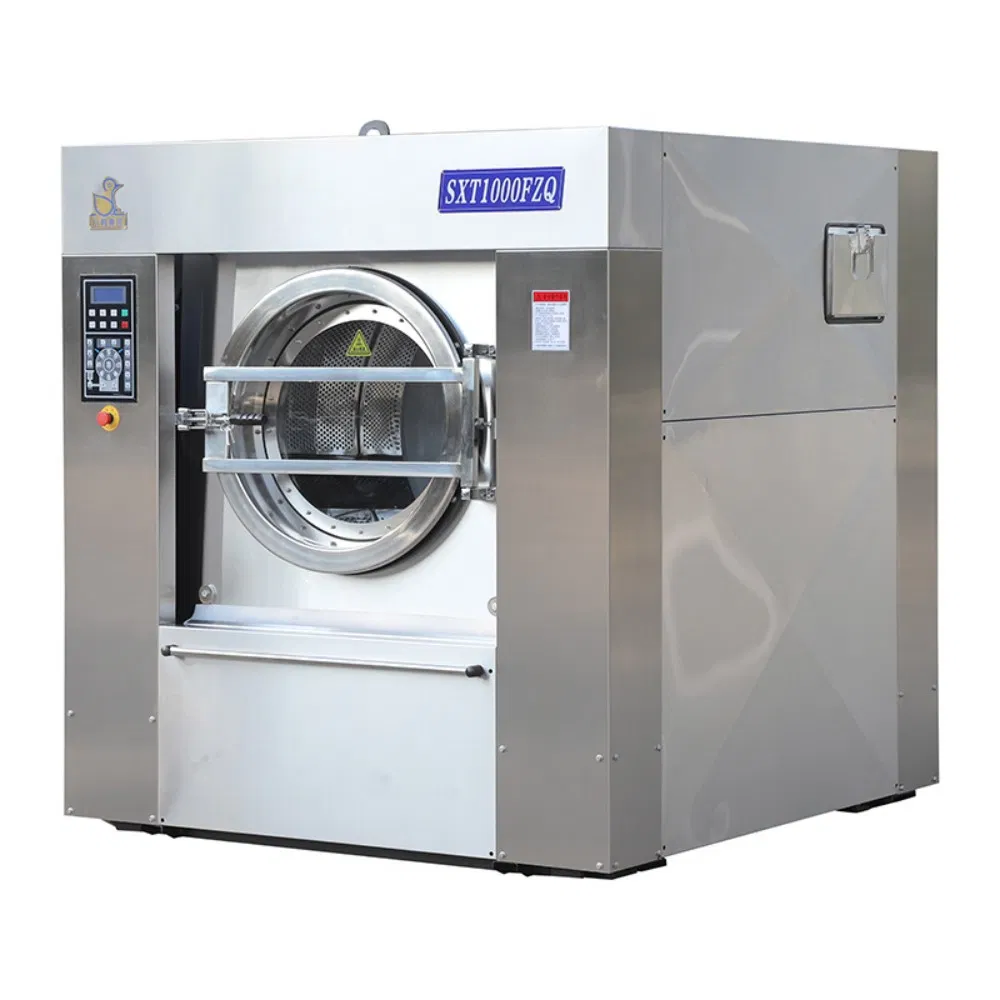 100kg Lavadora Extratora Elétrica Automática Profissional em Aço Inoxidável Economizadora de Energia