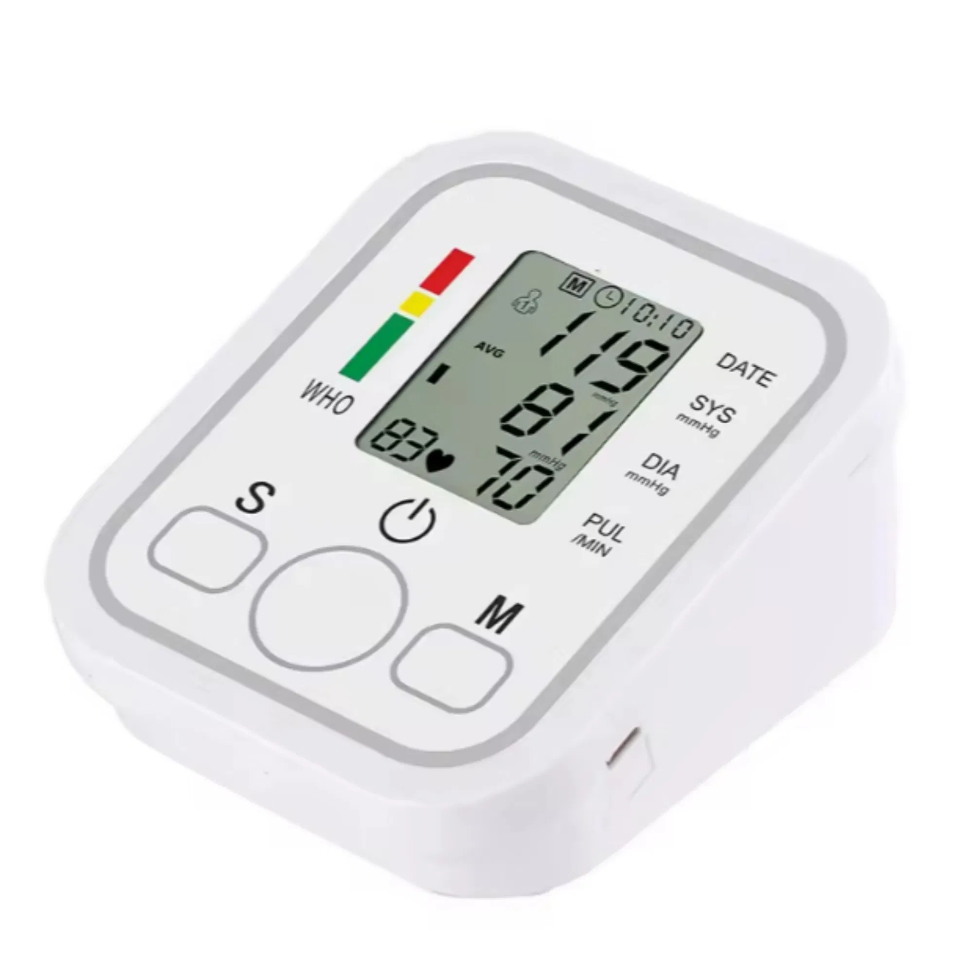 Monitor de Pressão Arterial Inteligente Tipo Braço Superior Digital Automático com Voz