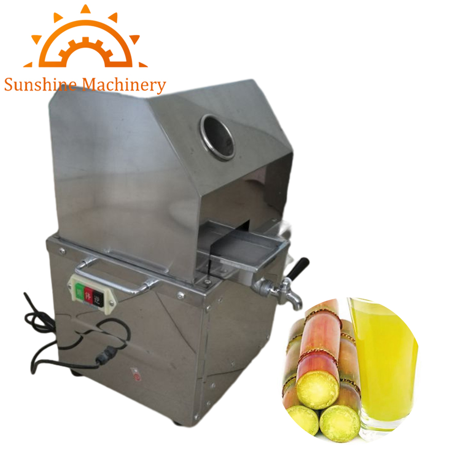 Extrator de Suco de Cana-de-Açúcar Elétrico de Frutas de Cana