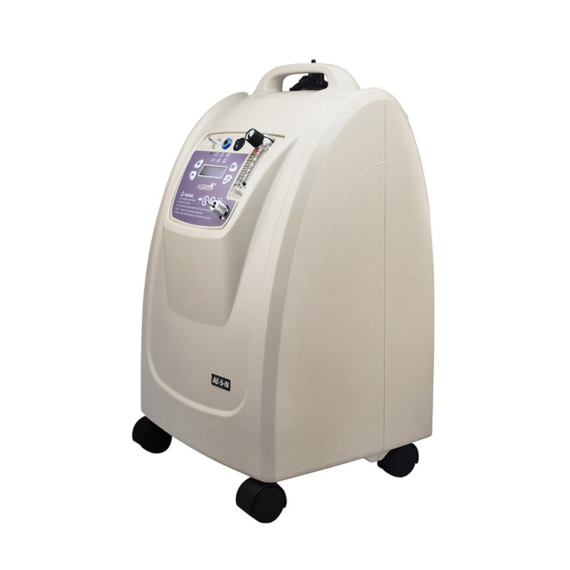 Equipamento Médico Portátil Aerti 5L 8L Sistema de Gerador de Oxigênio Concentrador com Nebulizador SpO2 Ae-5