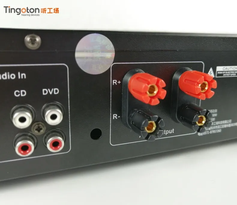 Máquina de Teste de Audição para Melhoria de Voz Tingoton Amplificador de Potência de Áudio para Vra