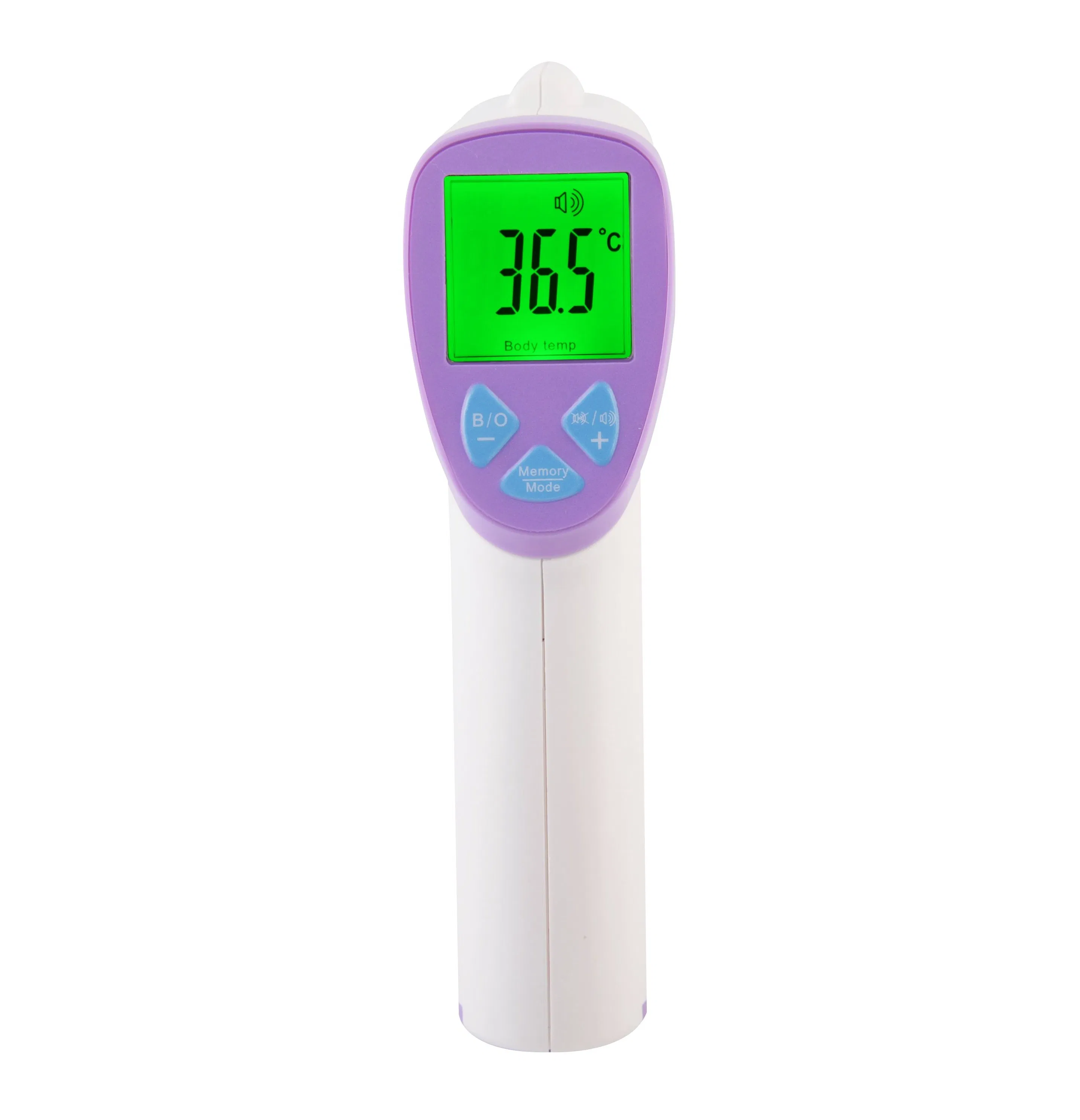 Termômetro Digital Portátil Clínico Médico de Temperatura Sem Contato para Bebês com Infravermelho na Testa