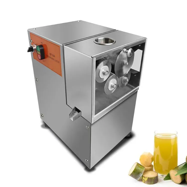 Extrator de Suco de Cana-de-Açúcar Elétrico para Venda Direta do Fabricante, Loja Comercial de Bebidas Frias