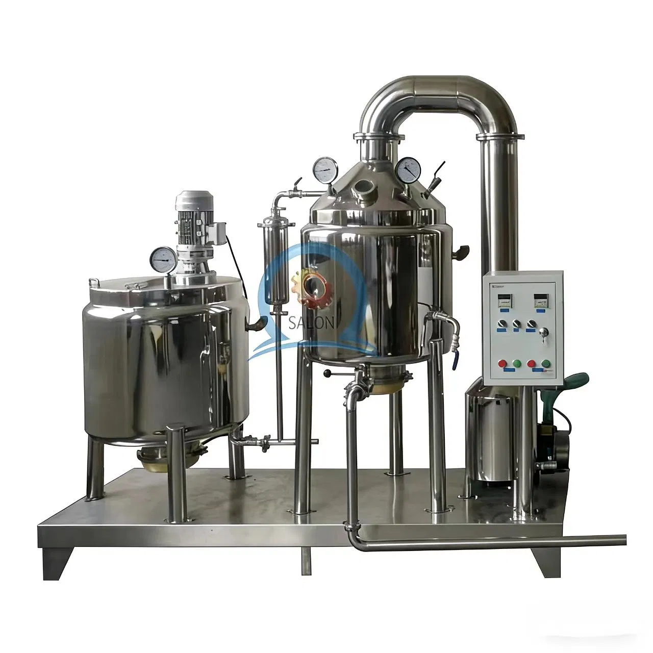 Linha de Extrator de Filtro de Mel Automático em Aço Inoxidável com Processamento de Alimentos a Vácuo