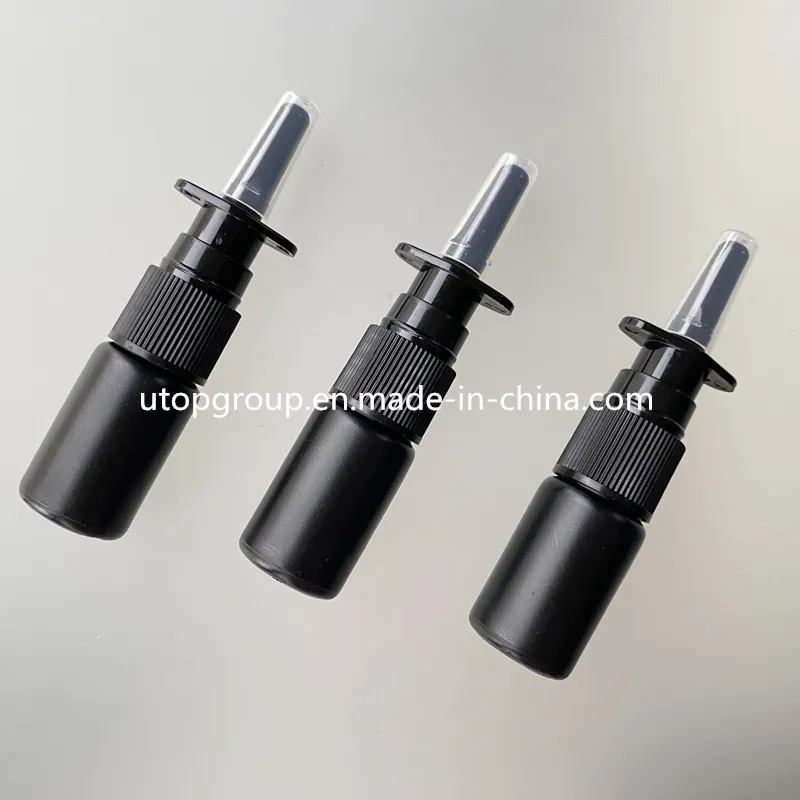 Frascos com pulverizador nasal mist