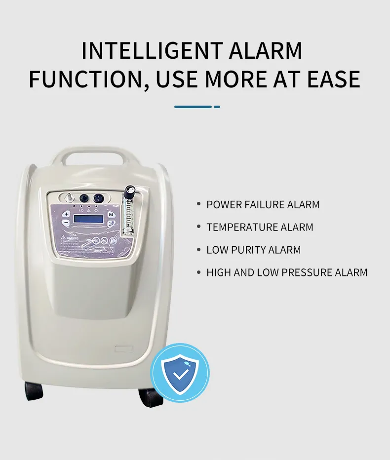Concentrador de Oxigênio Portátil Oxygenerator 5L com Função de Nebulizador à Venda