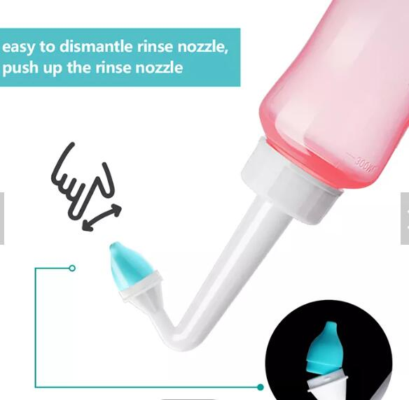 Frasco de Lavagem Nasal Zucoo com Sacos de Sal 500ml à Venda