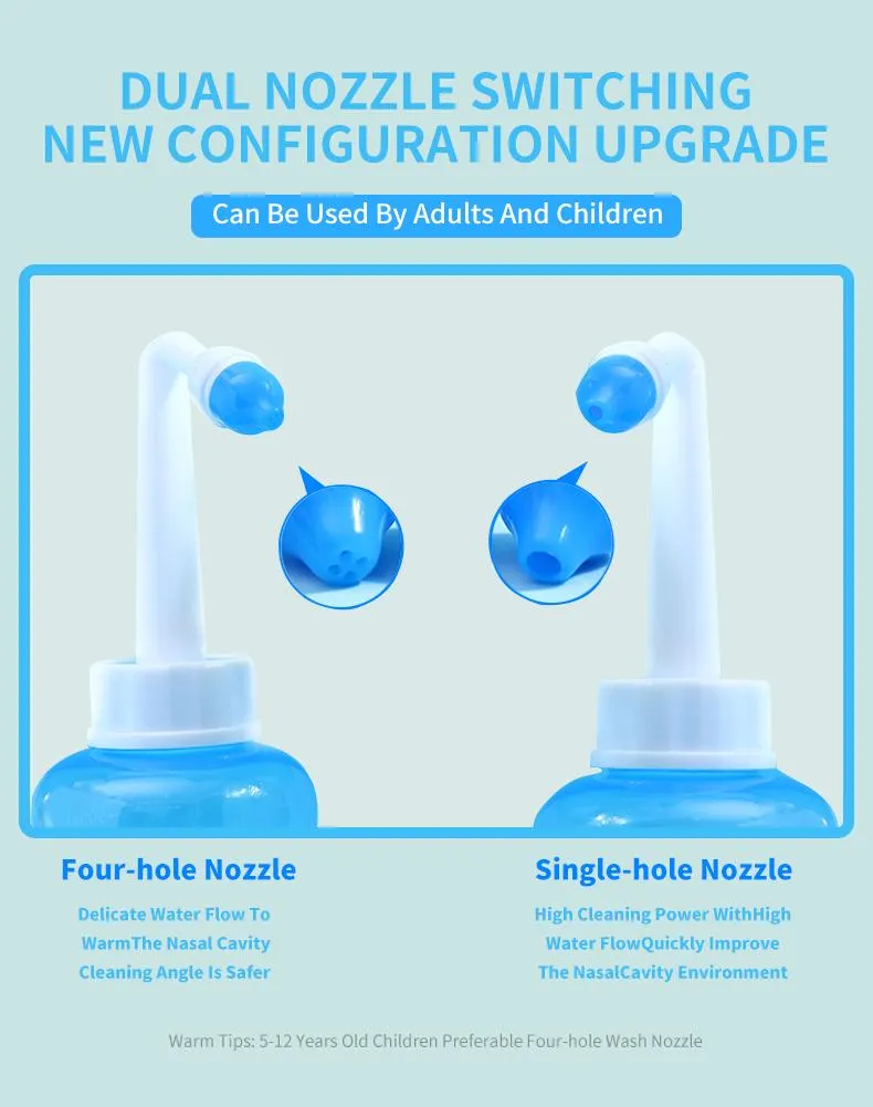 Irrigador Nasal Garrafa de Irrigação 2