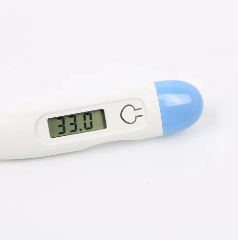 Termômetro Digital Médico Eletrônico à Prova d'Água com Ponta Macia