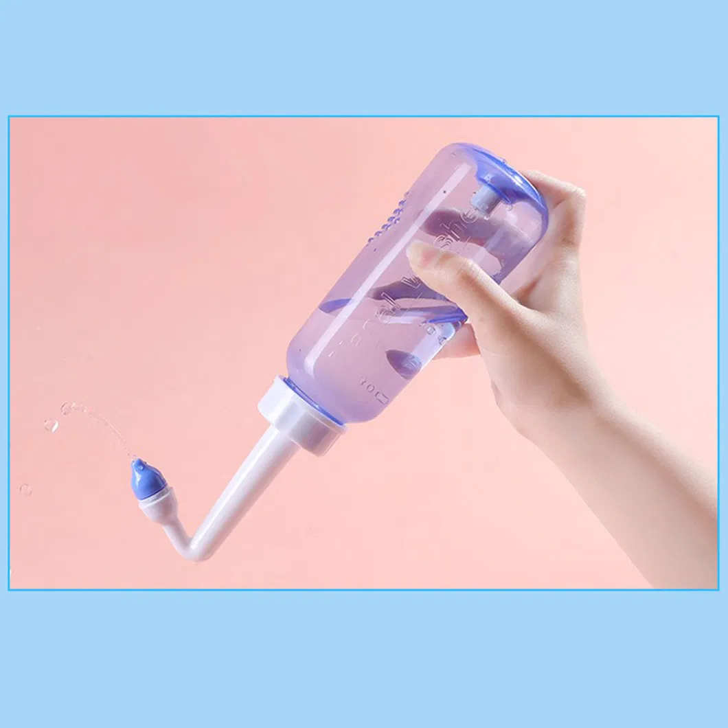 Limpeza Nasal com Rinsagem Sinusal, Irrigador Nasal, Bule Neti, Garrafa de Lavagem Nasal